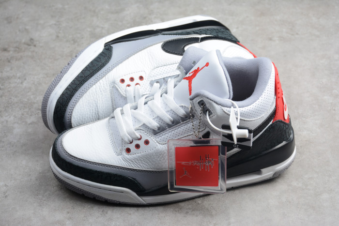 Air Jordan 3 White Gray AQ3835-160