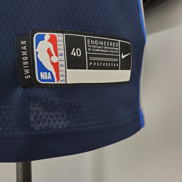 Kristaps Porzingis Dallas Mavericks Iceberg Edition Swingman Jersey Blue