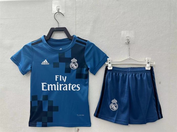 Real Madrid Third Retro Kids Jersey 17/18