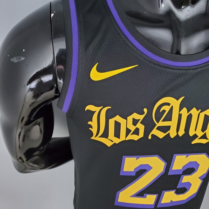 LeBron James Los Angeles Lakers 2020/21 Swingman Jersey Black