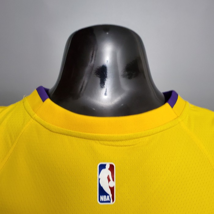 Anthony Davis Los Angeles Lakers 2020/21 Swingman Jersey Yellow