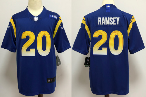 Los Angeles Rams Jerseys Blue NO.20 RAMSEY
