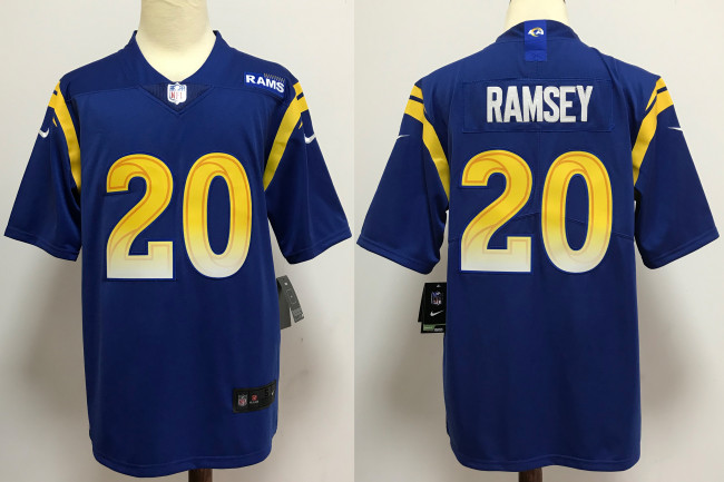 Los Angeles Rams Jerseys Blue NO.20 RAMSEY