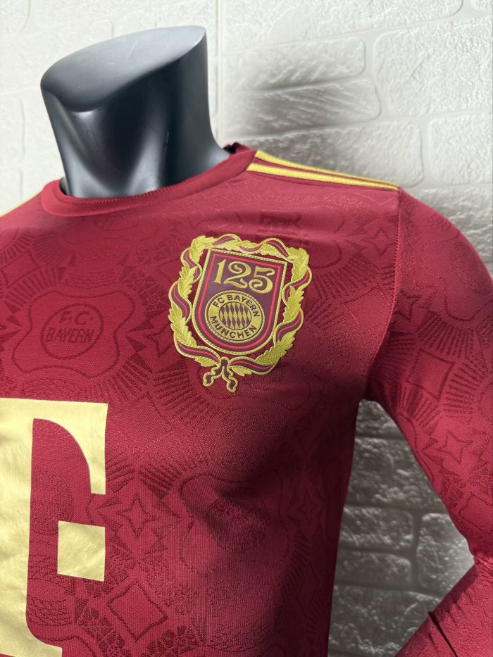 Bayern Munich 125th Anniversary Player Long Sleeve Jersey 25/26