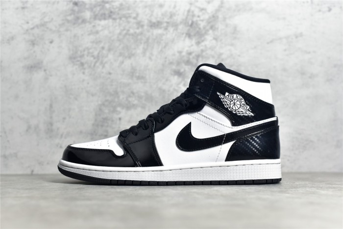 Air Jordan 1 Mid SE All-Star Carbon Fiber GS 2021 DD2192-001 Black White