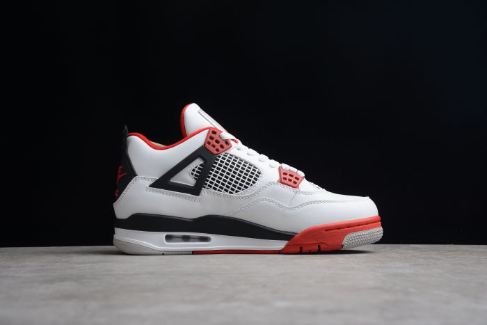 Air Jordan 4 “Fire Red” AJ4 White Red DC7770-160
