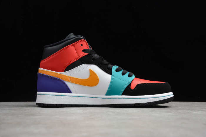 Air Jordan 1 Mid Multi-Color 554724-125