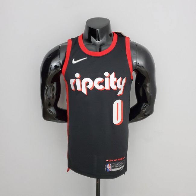 Damian Lillard Portland Trail Blazers 2022 Urban Edition Swingman Jersey Black