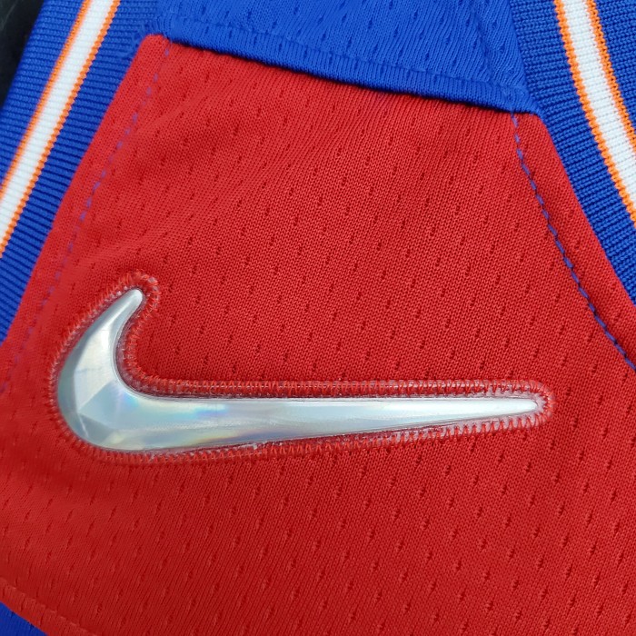 Kyle Kuzma Washington Wizards 75th Anniversary Swingman Jersey Blue