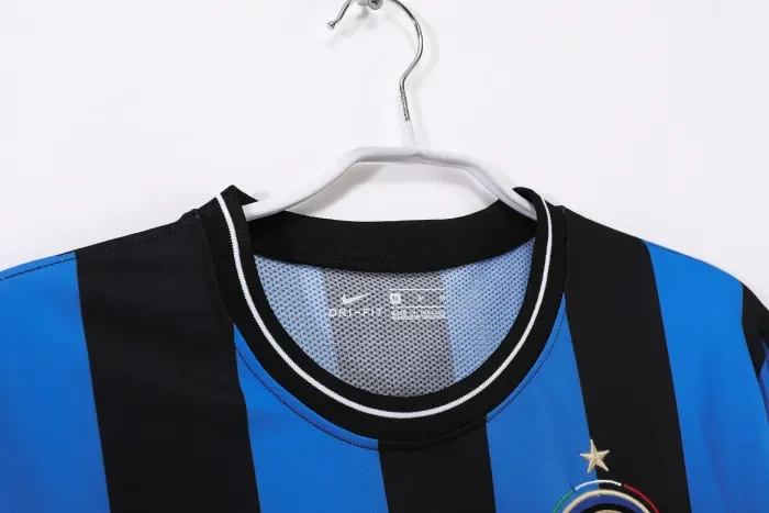 Inter Milan Home Long Sleeve Retro Jersey 2009/10
