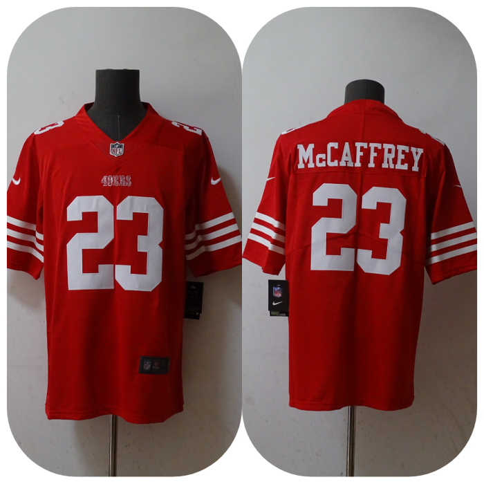 San Francisco 49ers Jersey Limited Editio Red NO.23 McCAFFREY