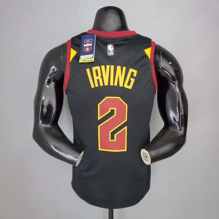 Kyrie Irving Cleveland Cavaliers Theme Limited Edition Swingman Jersey Black
