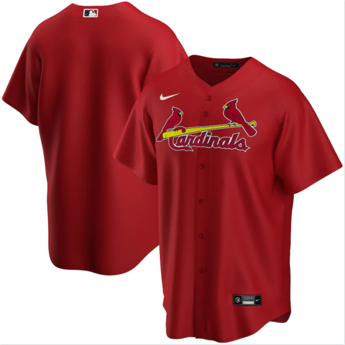 St. Louis Cardinals Jersey Red Fan Version NO Number