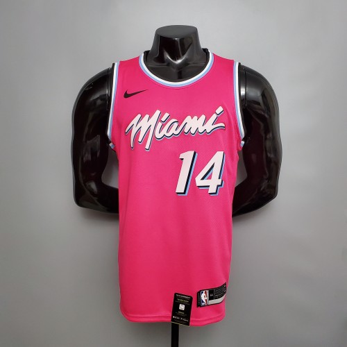 Tyler Herro Miami Heat Swingman Jersey Pink