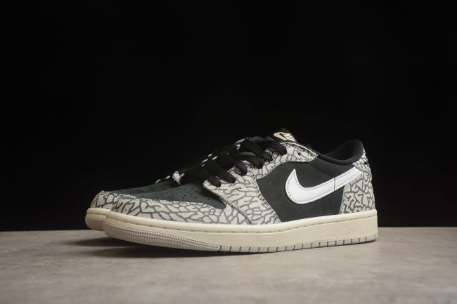 Air Jordan 1 Retro Low OG Black Cement CZ0790-001