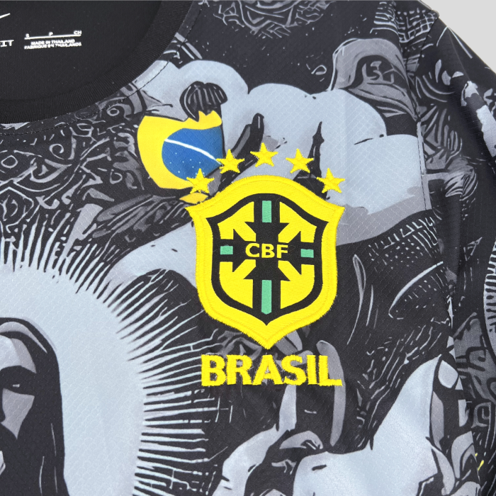 Brazil Special Jesus Edition Men Jersey 2024