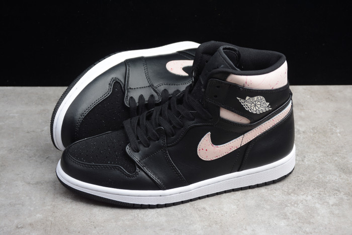 Air Jordan 1 Retro High PRM Black Silt Red AQ9131 001