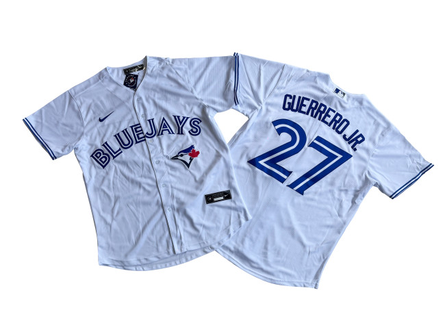 Toronto Blue Jays Jersey White Fan Version NO.27 GUERRERO JR.