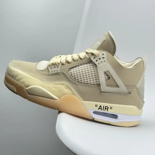 OFF-WHITE x Air Jordan 4 SP WMNS “Sail” CV9388-100