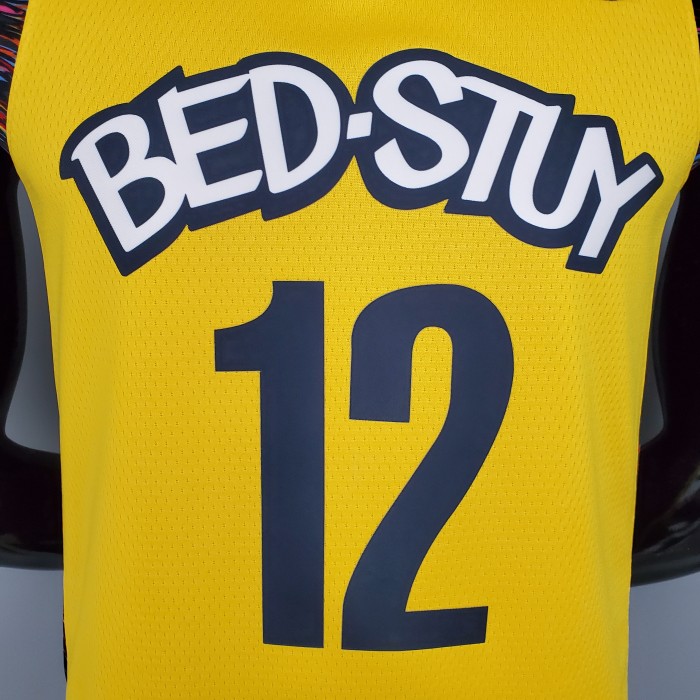 Joe Harris Brooklyn Nets Commemorative Edition Swingman Jersey Yellow