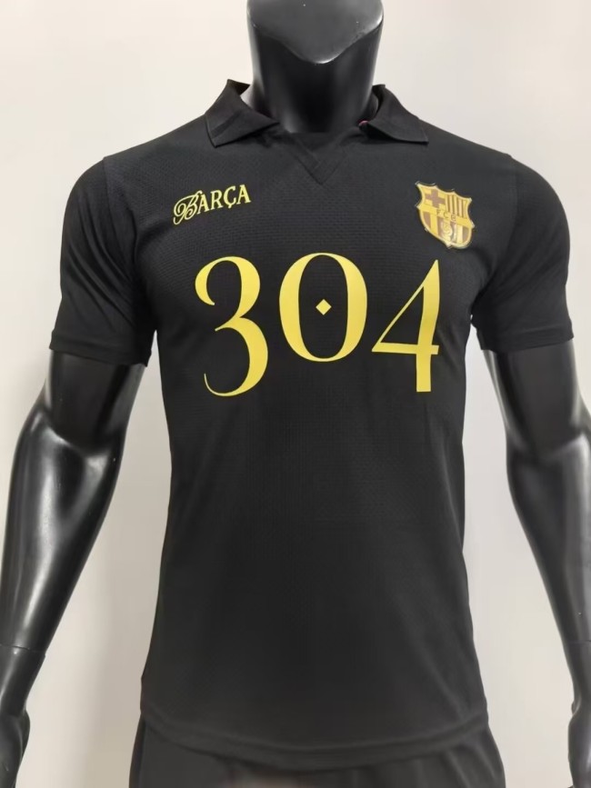 Barcelona Polo shirt Lamine 304 Player Version Black