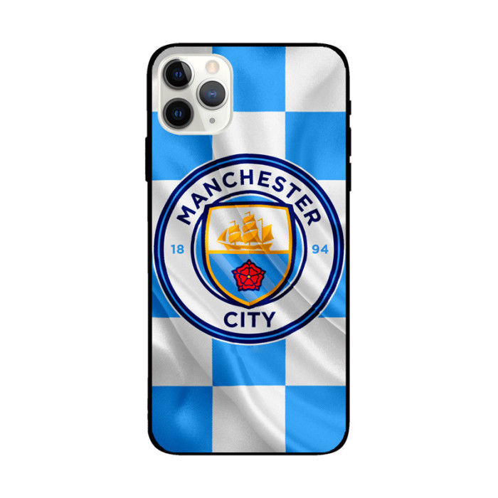 Football team logo mobile phone case for  iphone14 Pro max 13 15 frosted anti-fall soft shell