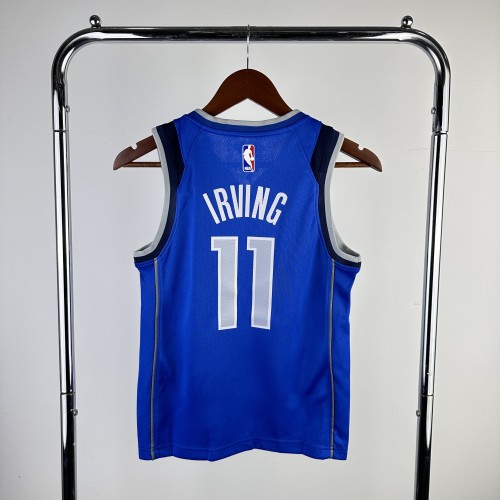 Dallas Mavericks Kids Jersey Blue City Edition 22/23 No.11 IRVING