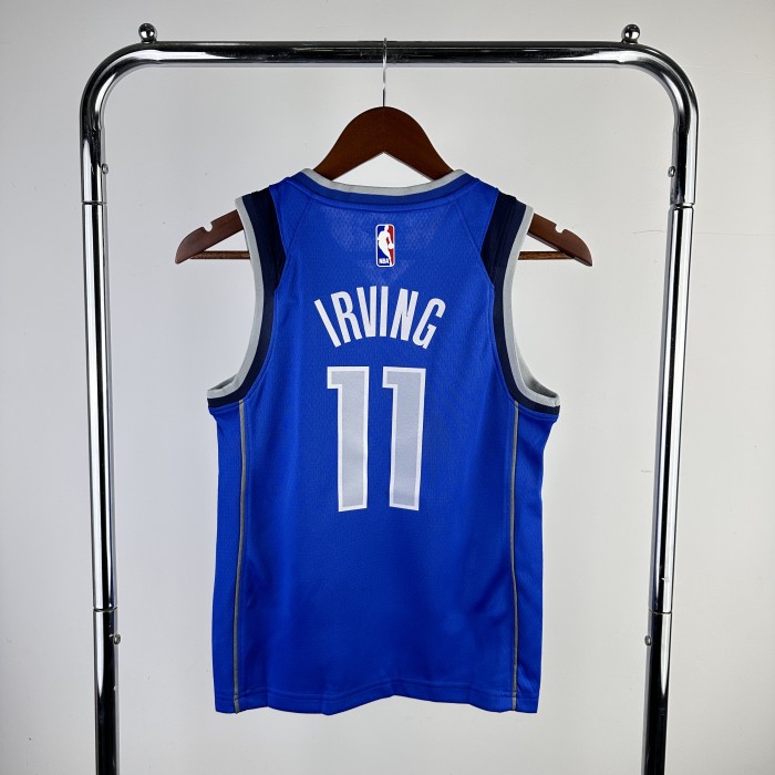 Dallas Mavericks Kids Jersey Blue City Edition 22/23 No.11 IRVING