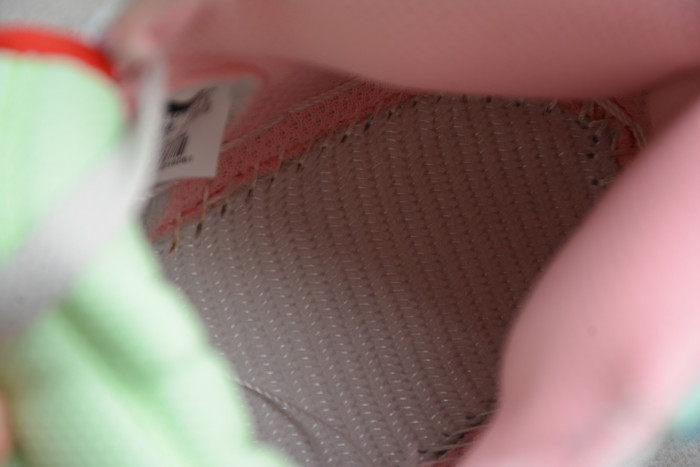 Air Jordan 1 GS white purple green orange 556298 007