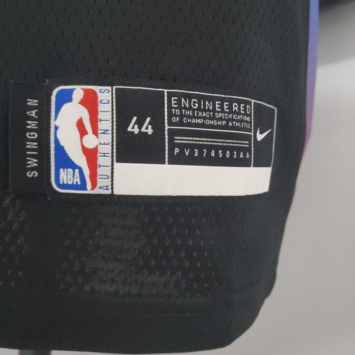 Carmelo Anthony New York Knicks City Edition Swingman Jersey Black