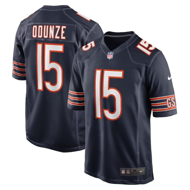 Chicago Bears Jersey Blue NO.15 ODUNZE