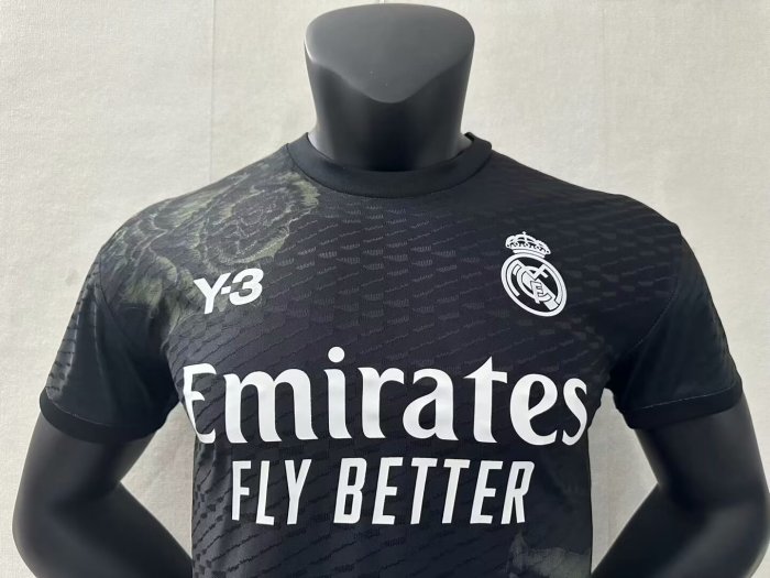 Real Madrid Y-3 Player Jersey 23/24 Black