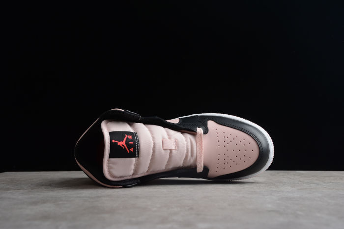 Air Jordan 1 Mid SE Anti-slip Black pink