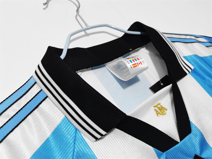 Argentina Home Retro Jersey 1998/99