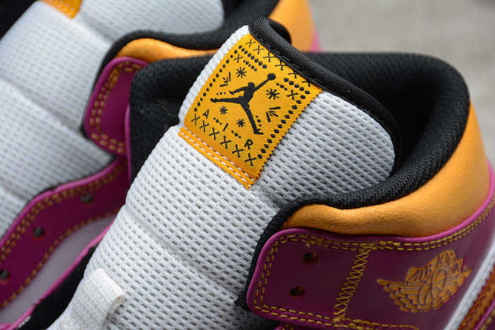 Air Jordan 1 Mid Die De Los Muertos Sneakers DC0350 100