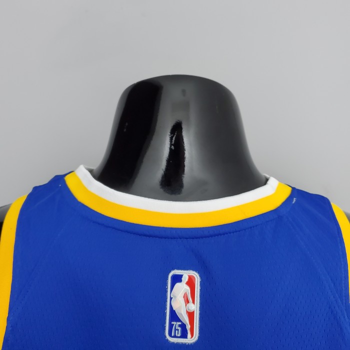 Stephen Curry Golden State Warriors 75th Anniversary Swingman Jersey Mexico Edition Blue