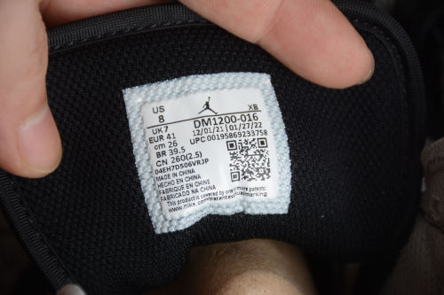 Air Jordan 1 Mid SE GS Elephant Toe Sneakers Grey Black White