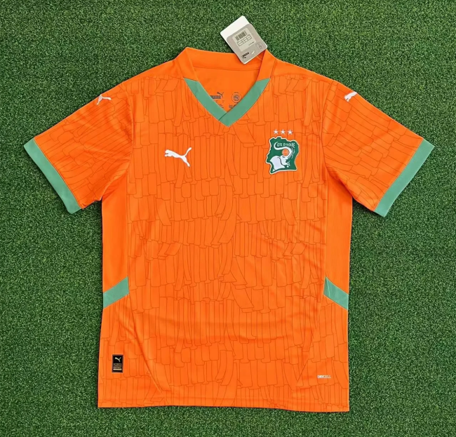 Ivory Coast 2025 Home Man Jersey