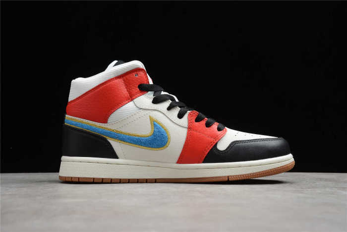 Air Jordan 1 Mid SE DC1426-100 Sail/Photo Blue