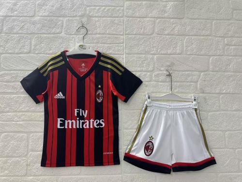 AC Milan Home Retro Kids Suit 2013/14