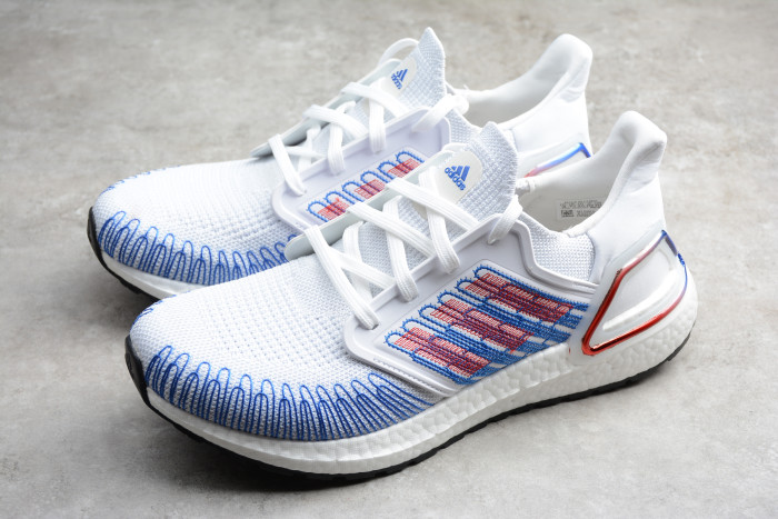 UltraBoost 20 Consortium Blanc Bleu FG0712