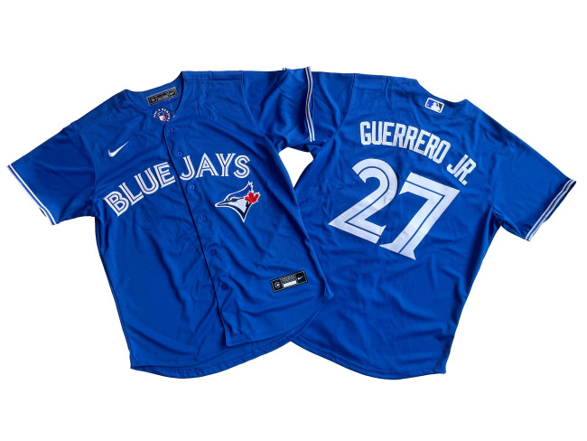 Toronto Blue Jays Jersey Dark Blue Fan Version NO.27 GUERRERO JR.
