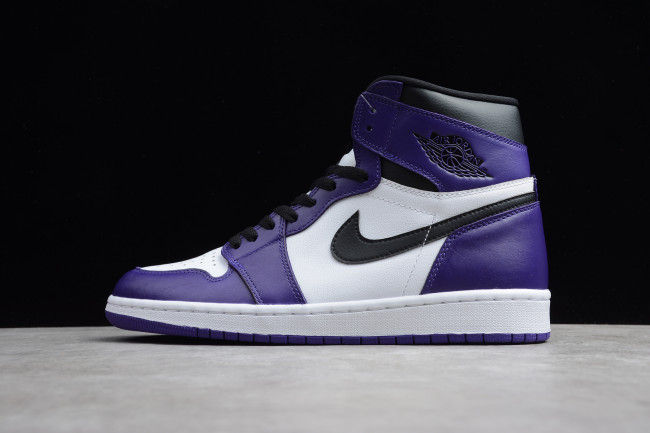 Air Jordan 1 Retro High Court Purple White 555088-500