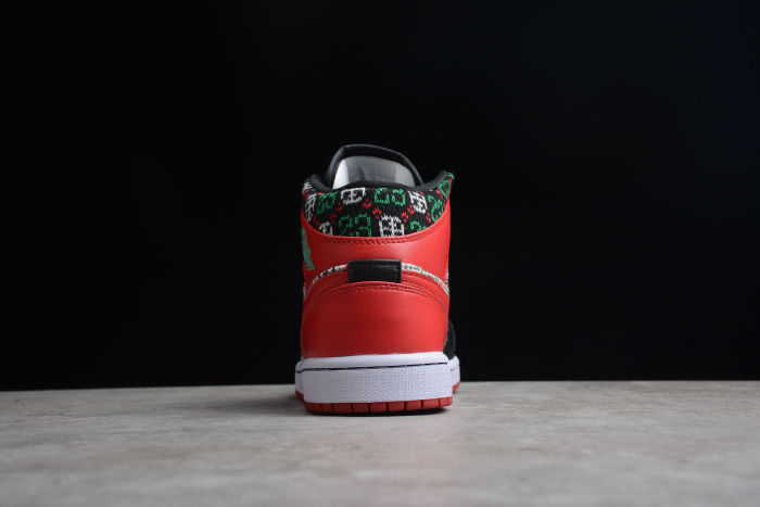 Air Jordan 1 Mid Ugly Christmas Sweater