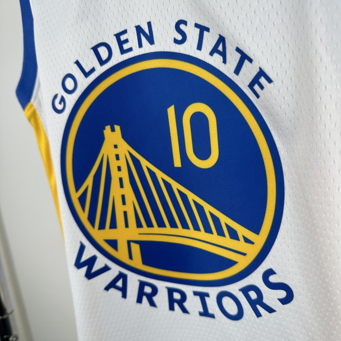 Golden State Warriors  Kids Jersey White Icon Edition 22/23 NO.10 BUTLERIII