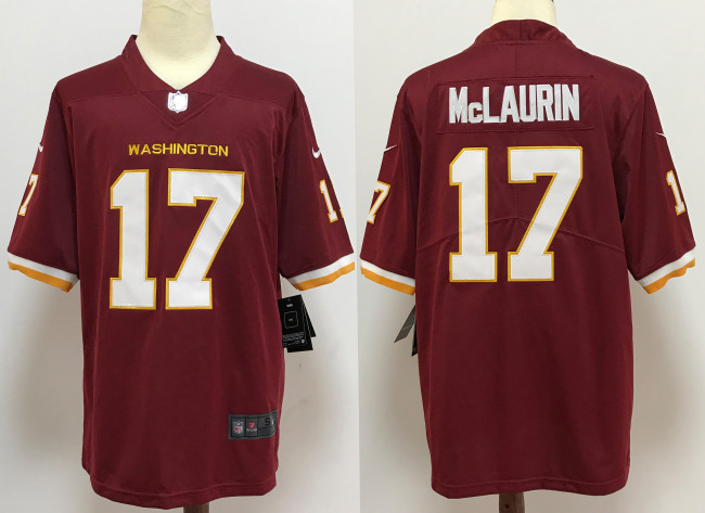 Washington Redskins Jersey Red NO.17 McLAURIN