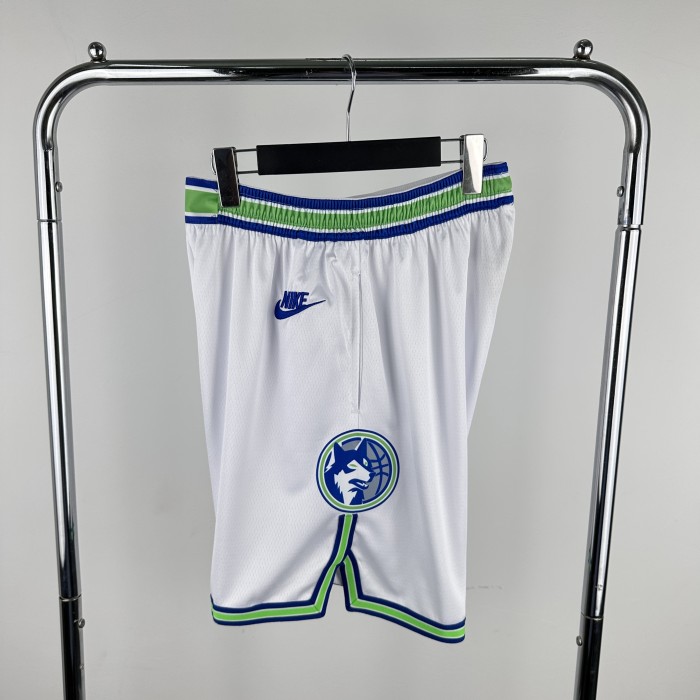 Minnesota Timberwolves Retro Basketball  Shorts  24/25