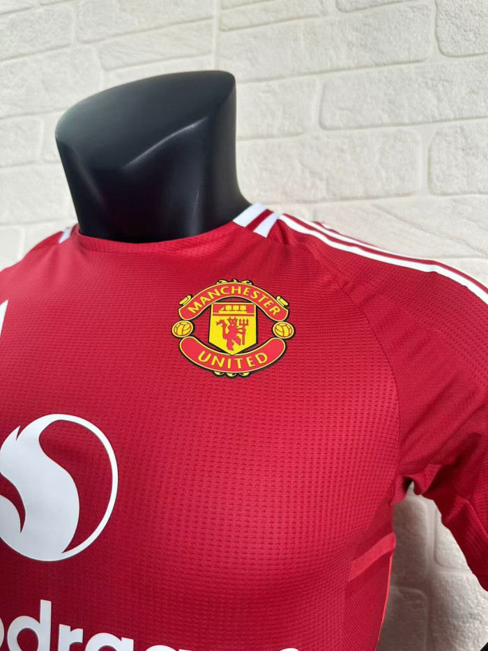 Manchester United Home Player Jersey 24/25