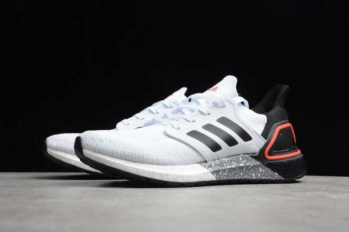 UltraBoost 20 White Scarlet - FX8333