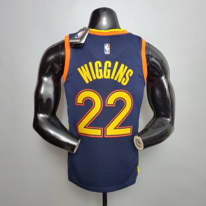 Andrew Wiggins Golden State Warriors City Edition Swingman Jersey Royal Blue
